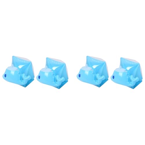 Proberos® 4PCS Inflatable Arm Bands Swimming Floats for Kids Guards Training Floatation Water Wings Ring Floatie Children 25-55lbs Boys Girls Blue Proberos® 4PCS Inflatable Arm Bands Swimming Floats for Kids Guards Training Floatation Water Wings Ring Floatie Children 25-55lbs Boys Girls Blue